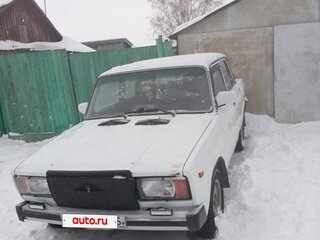 2005 Lada (ВАЗ) 2107, белый, 105000 рублей, вид 2