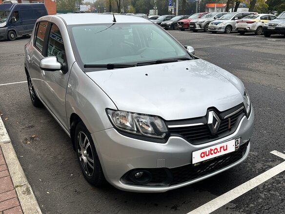 2015 Renault Sandero II, серебристый, 590000 рублей - вид 24