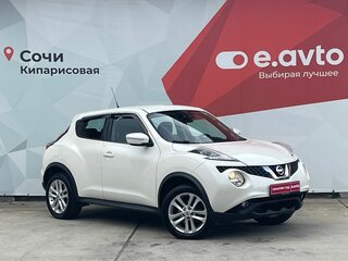 2015 Nissan Juke I Рестайлинг, белый, 1108000 рублей, вид 3
