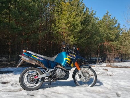 1998 Suzuki DR 800 Big, зелёный, 310000 рублей, вид 1