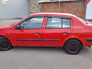 2004 Renault Symbol I Рестайлинг, красный, 260000 рублей, вид 4