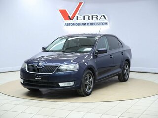 2014 Skoda Rapid Green Tec I, синий, 600000 рублей, вид 1