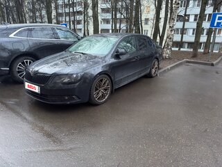 2013 Skoda Superb DSG II Рестайлинг, чёрный, 1400000 рублей, вид 3