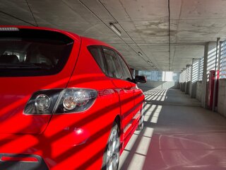 2007 Mazda 3 I (BK) Рестайлинг, красный, 820000 рублей, вид 3