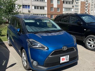 2016 Toyota Sienta II, синий, 1250000 рублей, вид 1