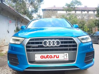 2015 Audi Q3 I (8U) Рестайлинг, голубой, 2200000 рублей, вид 1