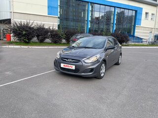 2012 Hyundai Solaris I, серый, 895000 рублей, вид 3