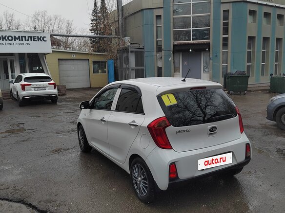 2015 Kia Picanto II Рестайлинг, белый, 1100000 рублей - вид 7
