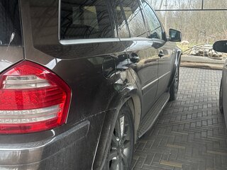 2011 Mercedes-Benz GL-Класс 350 I (X164) Рестайлинг, коричневый, 1700000 рублей, вид 3