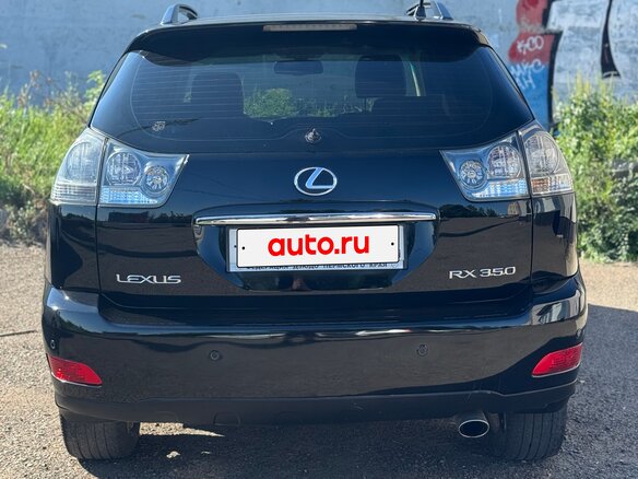 2008 Lexus RX 350 II Рестайлинг, чёрный, 999000 рублей - вид 3