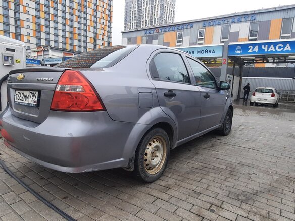 2011 Chevrolet Aveo I Рестайлинг, серый - вид 10