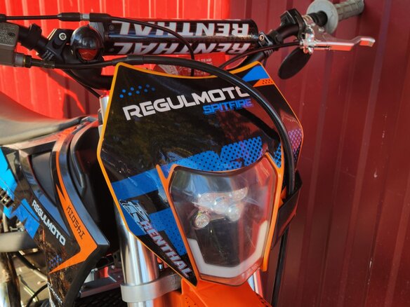 2024 Regulmoto Seven Medalist 150E, оранжевый, 99999 рублей - вид 15