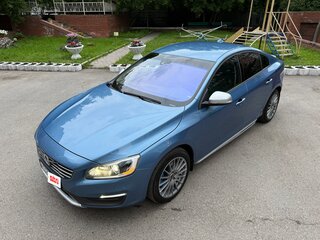 2014 Volvo S60 II Рестайлинг, голубой, 1240000 рублей, вид 3