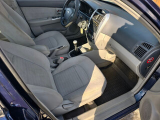 2007 Kia Cerato I Рестайлинг, синий, 380000 рублей, вид 4