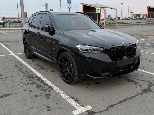 2023 BMW X3 M Competition I (F97) Рестайлинг, чёрный - вид 6
