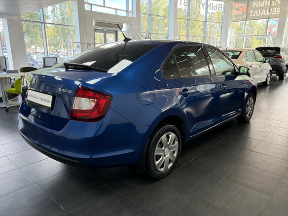 2019 Skoda Rapid I Рестайлинг, синий - вид 7