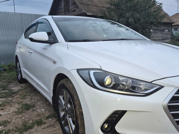 2018 Hyundai Elantra VI (AD), белый, 1549000 рублей - вид 1