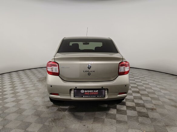 2015 Renault Logan II, бежевый - вид 4