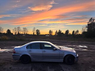 2002 BMW 3 серии 320i IV (E46) Рестайлинг, серебристый, 419000 рублей, вид 5