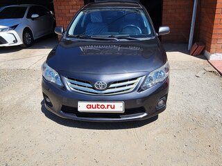 2010 Toyota Corolla X (E140, E150) Рестайлинг, серый, 920000 рублей, вид 3