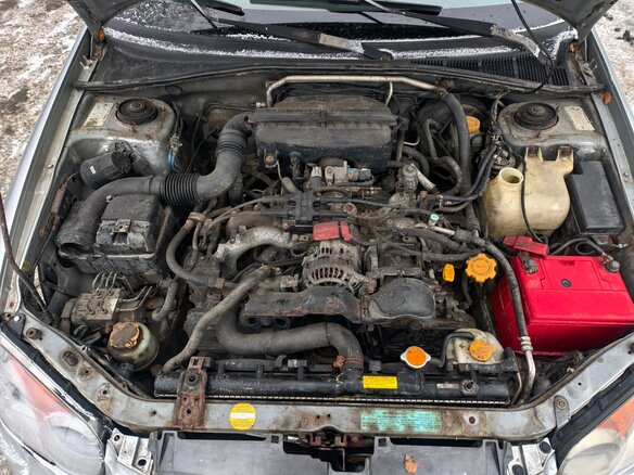 2003 Subaru Impreza II Рестайлинг 1, серебристый, 300000 рублей - вид 12