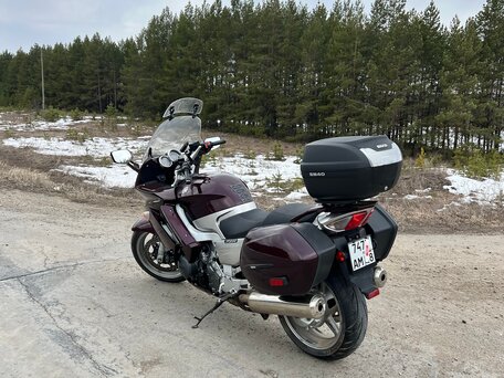 2007 Yamaha FJR1300, пурпурный, 750000 рублей, вид 3