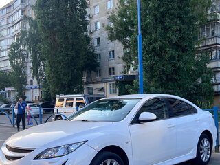 2012 Mazda 6 II (GH) Рестайлинг, белый, 1240000 рублей, вид 1