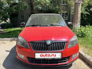 2012 Skoda Fabia II Рестайлинг, красный, 640000 рублей, вид 1