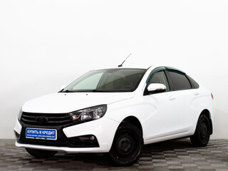 2018 Lada (ВАЗ) Vesta I, белый, 839000 рублей, вид 2