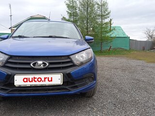 2022 Lada (ВАЗ) Granta I Рестайлинг, синий, 755000 рублей, вид 1