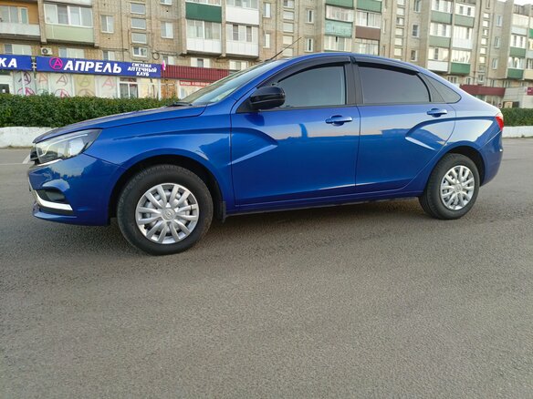2021 Lada (ВАЗ) Vesta I, синий, 1129999 рублей - вид 32