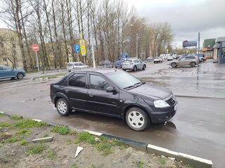 2013 Renault Logan I Рестайлинг, чёрный, 270000 рублей, вид 3