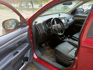 2014 Mitsubishi Outlander III Рестайлинг, красный, 1250000 рублей, вид 5