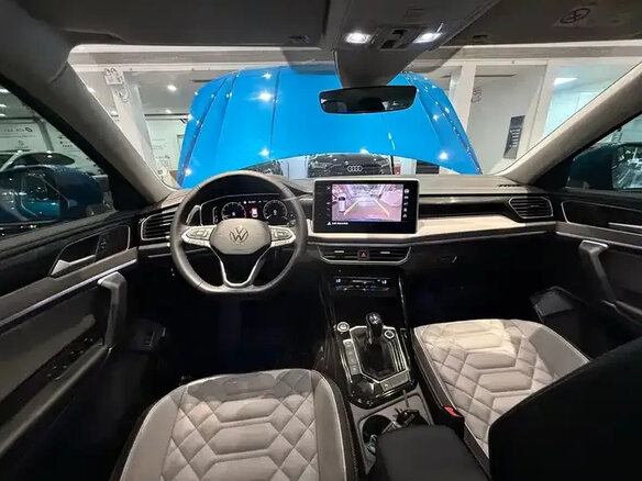 2022 Volkswagen Tayron I, синий - вид 6