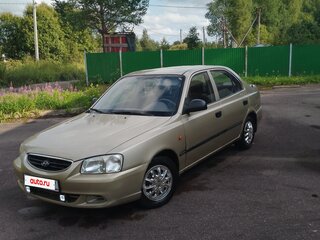 2006 Hyundai Accent ТагАЗ II, бежевый, 290000 рублей, вид 1