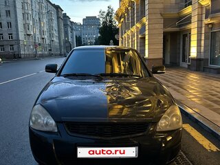 2008 Lada (ВАЗ) Priora I, чёрный, 150000 рублей, вид 2