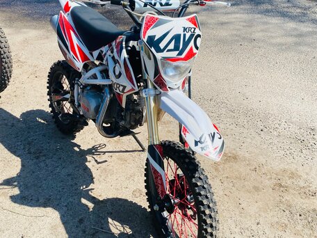 2021 Kayo Basic TT140EM, красный, 75000 рублей, вид 4