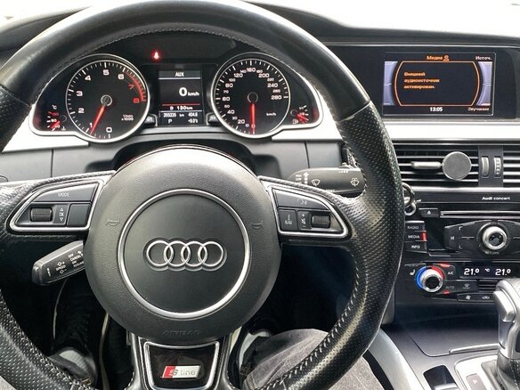 2015 Audi A5 I (8T) Рестайлинг, чёрный, 1600000 рублей - вид 8