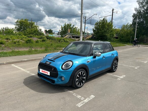 2014 Mini Hatch Cooper S III (F55/F56), голубой, 1550000 рублей - вид 2