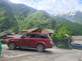 2006 Land Rover Range Rover Sport Supercharged I, красный, 1200000 рублей, вид 5