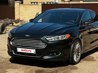 2013 Ford Fusion (North America) II, чёрный, 1250000 рублей, вид 1