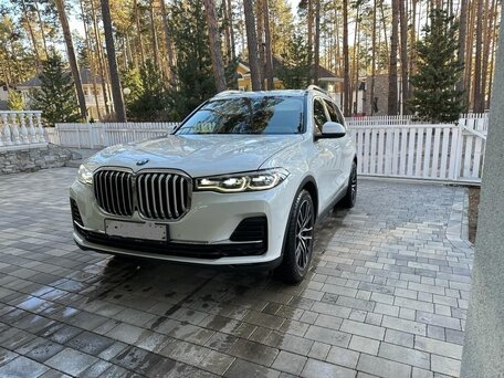 2019 BMW X7 30d I (G07), белый, 5700000 рублей, вид 1