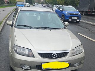 2001 Mazda 323 VI (BJ) Рестайлинг, серый, 120000 рублей, вид 3