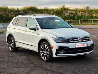2021 Volkswagen Tiguan Allspace II, белый, 2990000 рублей, вид 2
