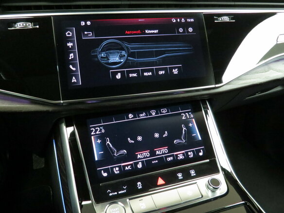 2020 Audi Q7 45 TDI II (4M) Рестайлинг, синий - вид 13