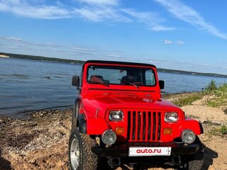 1994 Jeep Wrangler I (YJ), красный, 850000 рублей, вид 2
