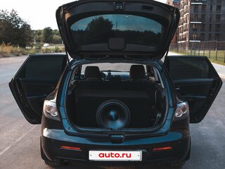 2008 Mazda 3 I (BK) Рестайлинг, чёрный, 417000 рублей, вид 2