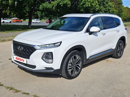 2018 Hyundai Santa Fe IV, белый, 2700000 рублей, вид 1