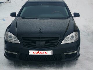 2007 Mercedes-Benz S-Класс 500 Long V (W221), чёрный, 1500000 рублей, вид 4