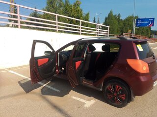 2012 Geely MK Cross I, пурпурный, 250000 рублей, вид 5